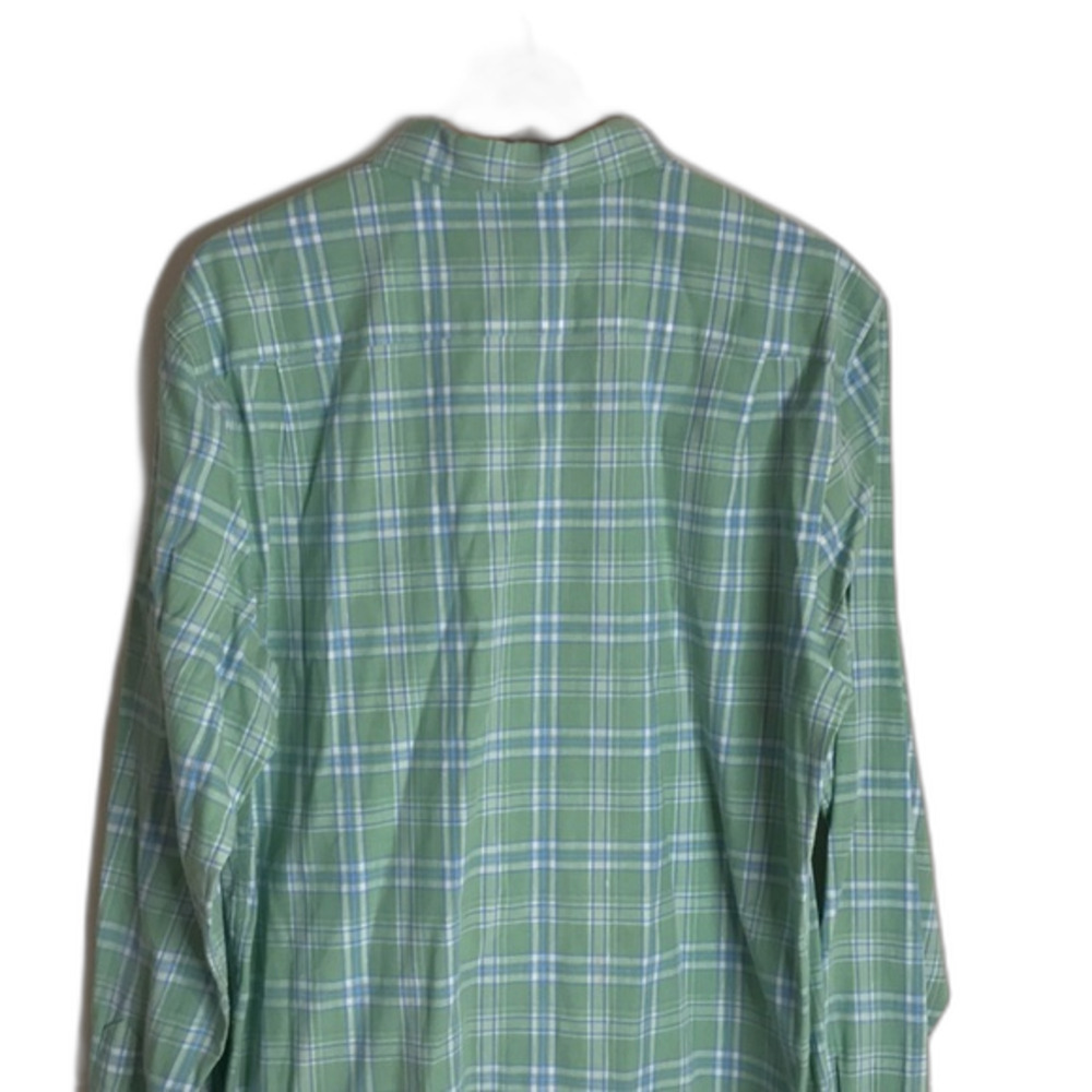 Southern tide mens plaid linen cotton long sleeve button down trim for shirt L - Picture 9 of 10